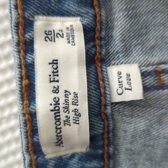 Abercrombie Curve Love Skinny high rise 26 - Picture 5 of 5